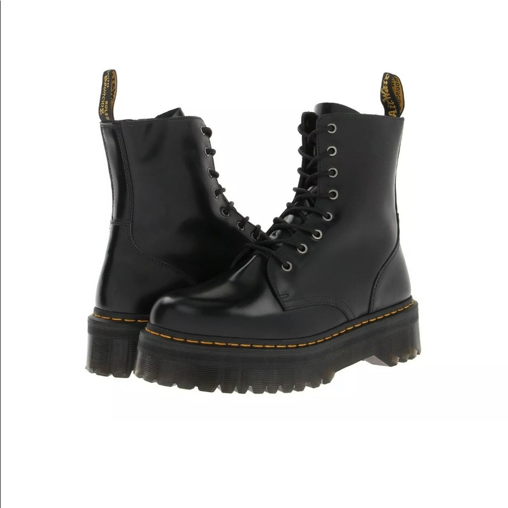 Dr. Martens Jadon Black Boot Women's Sz8 NWT